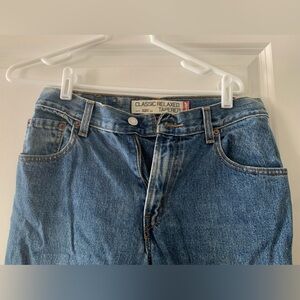 Vintage Levi’s Relaxed Tapered Jeans 550, 6M